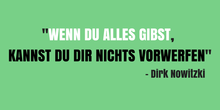 Dirk Nowitzki Spruch